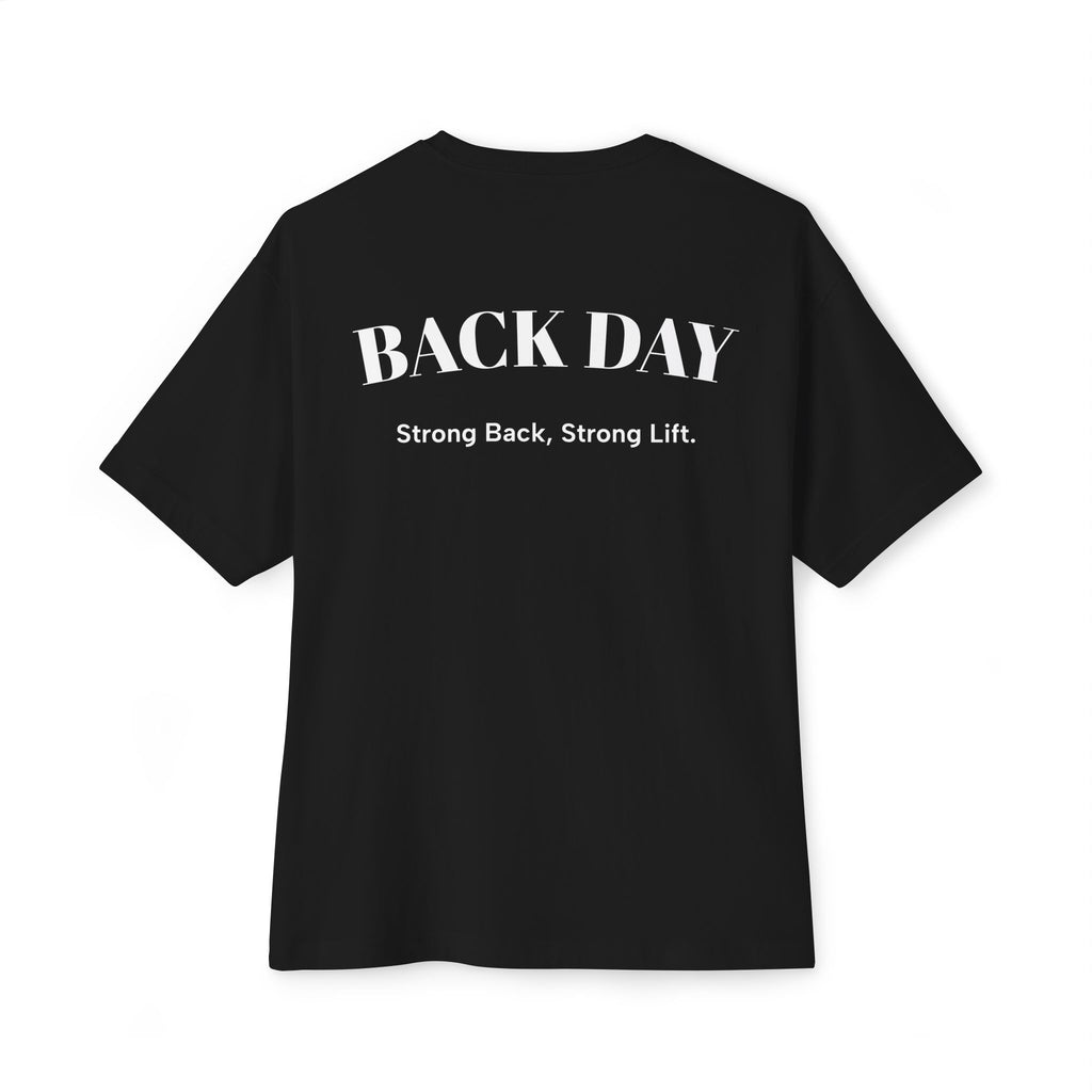 Back Day Tee — "Back Day" Gym Workout T‑Shirt (Strong Back, Strong Life)
