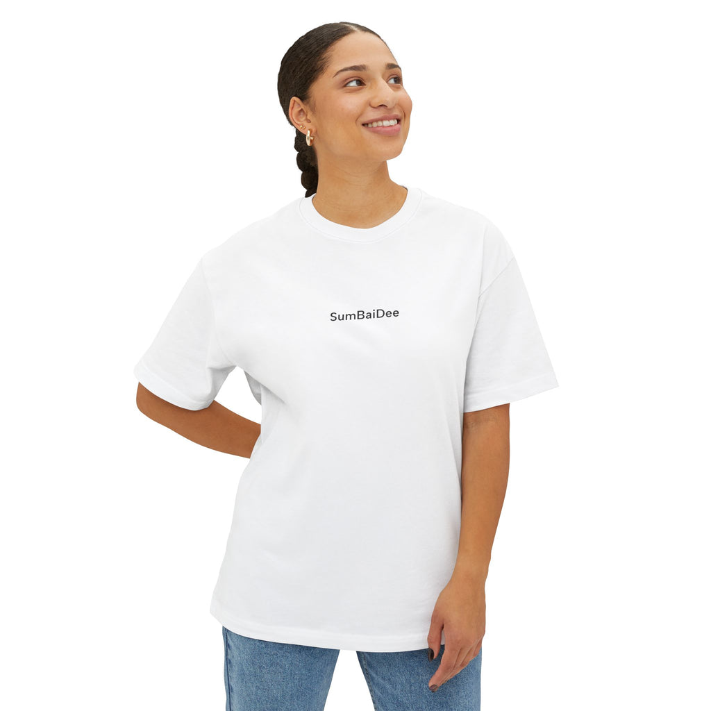 Protected By GOD Oversized Tee — Inspirational Christian Faith T-Shirt