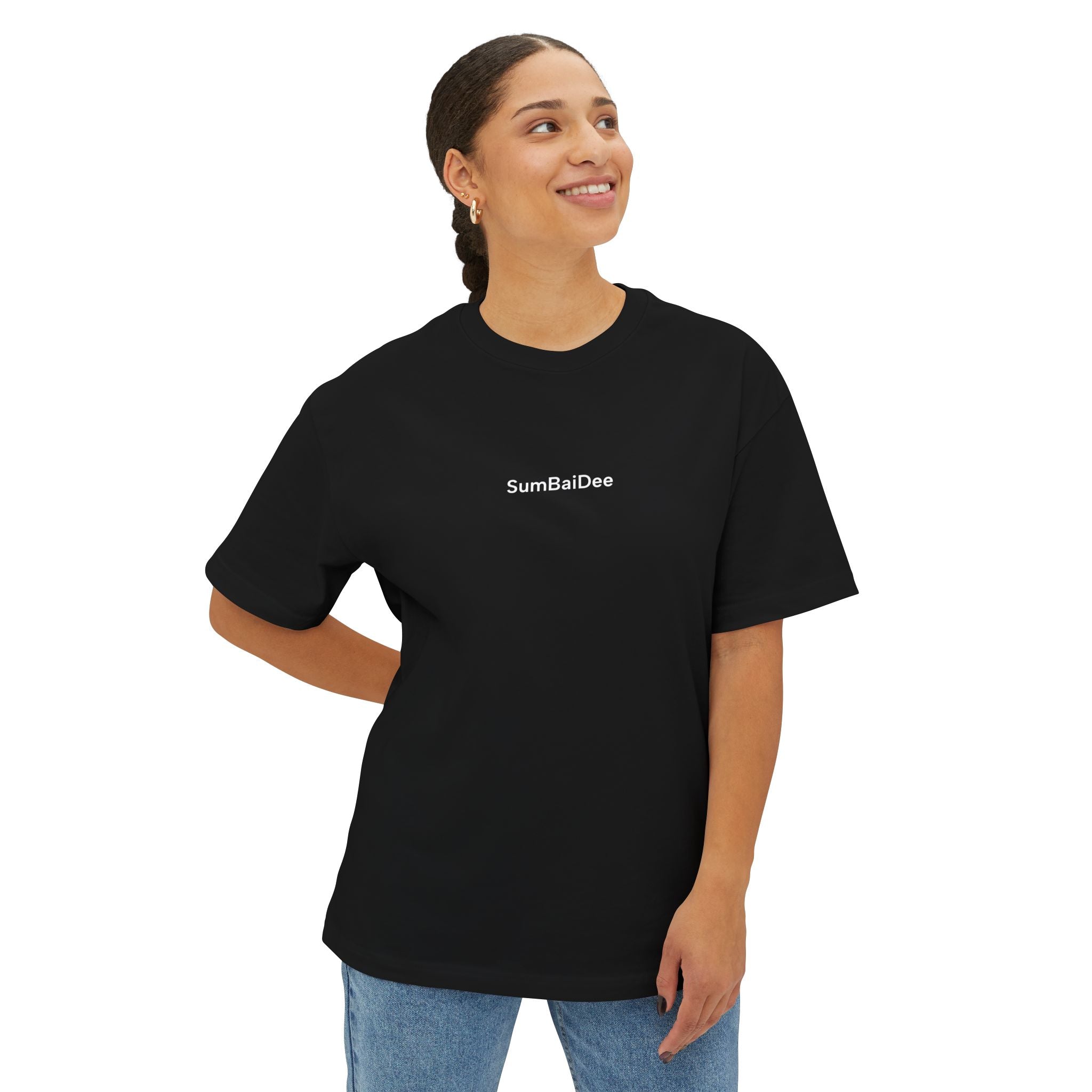 Protected By GOD Oversized Tee — Inspirational Christian Faith T-Shirt
